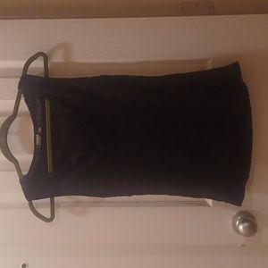Yoins Black Sleeveless V-neck Lace Top - Size Small